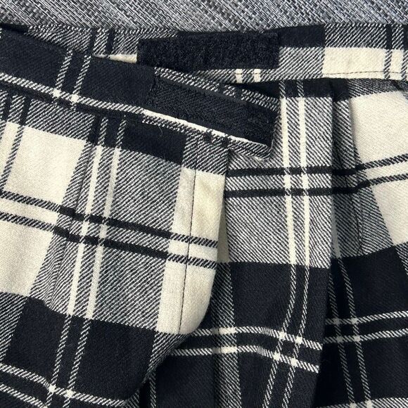 Vintage Kinloch Anderson Plaid Maxi Kilt Skirt Black and Ivory Plaid. - Picture 8 of 10